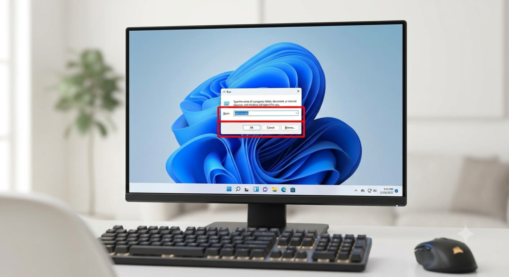 The Windows Run Dialog Box